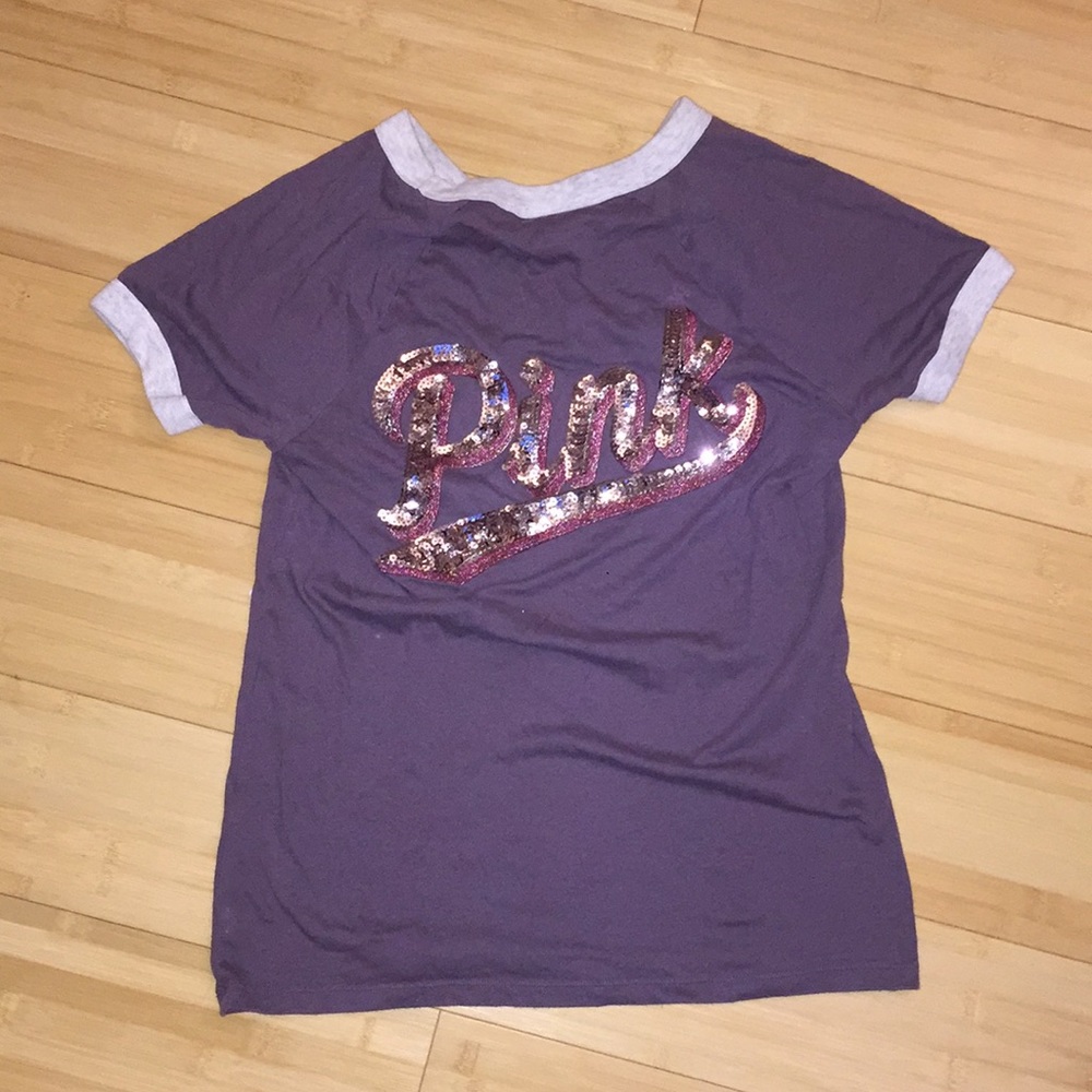 Glittery PINK Tee